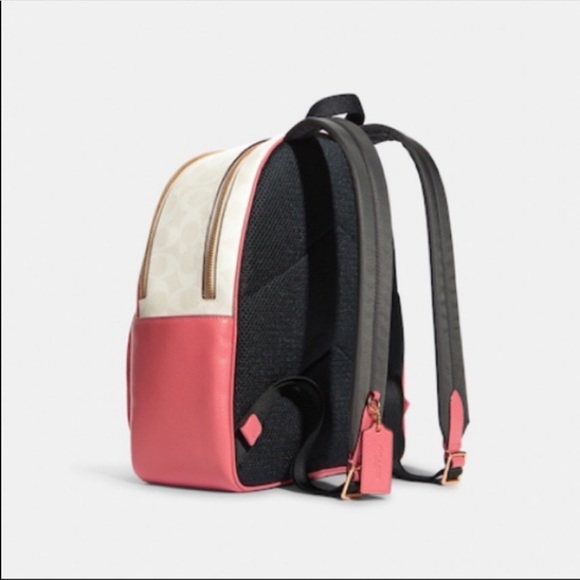 COACH BACKPACK & WRISTLET IN SIGNATURE CANVAS SET - Picture 4 of 6